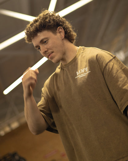 Classic Pump Tee - Mocha